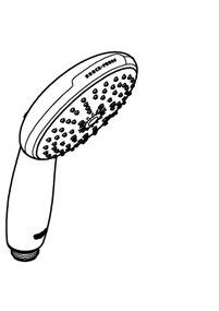 GROHE 26031001 - kézi zuhany VITALIO START 110 O 110 mm fényes króm