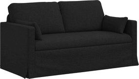 vidaXL Kanapé Fekete 158 x 78 x 80 cm szövet