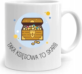 A Könyvelő Bögre Egy Ilyen Könyvelő Kincs, fényképes nyomtatással