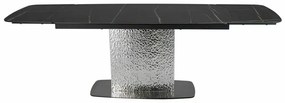 Moncler bővíthető étkezőasztal fekete 160-240 cm