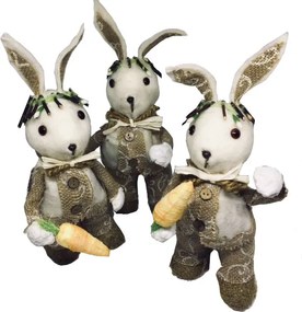 Nyuszi Sárgarépával Nyuszi Kedves Vidám Dekoráció Nyuszi