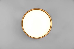 Világosbarna LED mennyezeti lámpa ø 30 cm Locarno – Reality