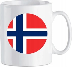 Nyomott mintás bögre Norvégia Bögre 330 ml