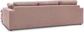 Rózsaszín sarokkanapé Belair – Bobochic Paris