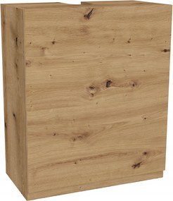 Felső páraelszívó szekrény 60/72 Frezo tölgy Evoke front fogantyú nélküli tölgy Artisan