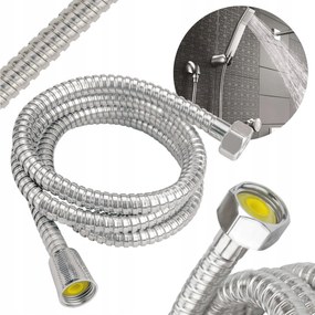 Rugalmas zuhanytömlő 150 cm – univerzális, fürdőszobai, standard!