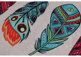 Fürdőszobai kilépő szett 2 db-os 60x100 cm Feather – Foutastic