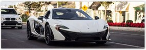 Poszterek 200x66 Fehér sportautó