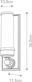 Elstead Lighting WORCESTER BATH-WS1 Fali lámpa 1x40W/G9 IP44