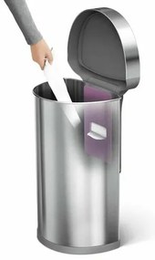 Simplehuman érintésmentes hulladékgyűjtő, 45 l