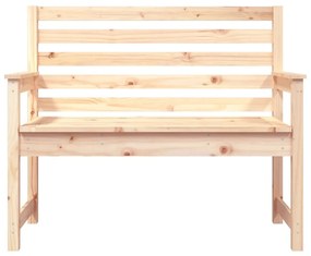 tömör fenyőfa kerti pad 109x48x91,5 cm