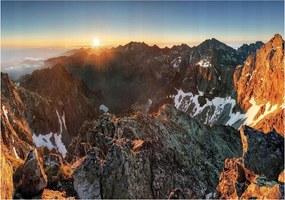 Fotótapéta Tátra Hegyek Táj Hegyek Természet Kilátás Tapéta Falra 368x254