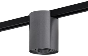 Modern 1 fázisú sín spot lámpa, bronzos - Iconic Rondoo Up