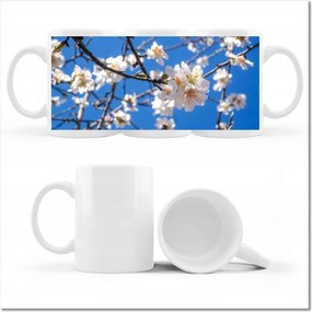 Almafa virág fényképes bögre