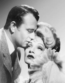 Művészeti fotózás John Wayne And Marlene Dietrich, The Spoilers 1942 Directed By Ray Enright, (30 x 40 cm)