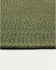 Zöld kültéri-beltéri szőnyeg újrahasznosított szálakból 160x230 cm Despas – Kave Home