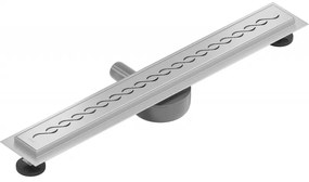 Mexen Flat 360 ° M18 forgó lineáris lefolyó 70 cm króm - 1023070-40