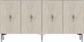 Salkım 150 - White, Silver, Travertine