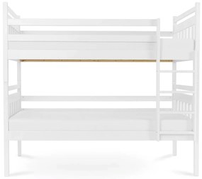 Wilsondo PETRA 5 emeletes ágy pótággyal - fehér Méret: 200x90