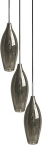 Zuma Line CHAMPAGNE MD2101A-3S Függőlámpa 3x40W/E14