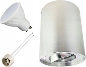 Falra Szerelhető mozgatható spot lámpatest Ezüst Led GU10 5W