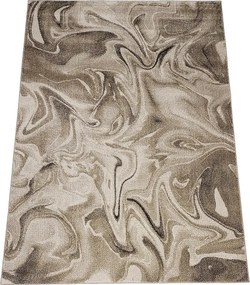 Szőnyeg 160x220 Modern Bézs Hálószoba Nappali Vastag Húsos Minőség