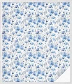 Öntapadós Ablakfólia Adatvédelem Virágok akvarell 100x116