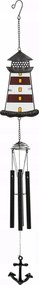 Szélcsengő Fém kerti japán világítótorony tengerészet