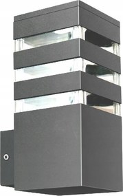 Kültéri kerti fali lámpa Texas E27 grafit IP44 Goldlux