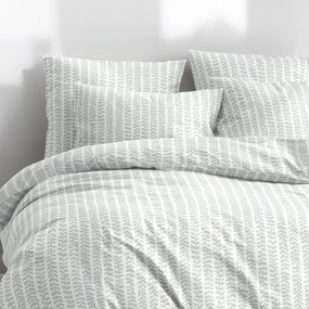 Goldea pamut ágyneműhuzat - skandináv levelek 240 x 220 és 2db 70 x 90 cm