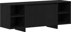 vidaXL TV szekrény Fekete tölgy 120 x 30 x 40,5 cm Faanyag