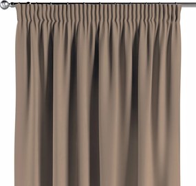 Függöny ráncoló szalaggal 1 db 140x260cm bézs
