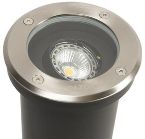 5 db kültéri spotlámpa készlet rozsdamentes acél IP65 - Delux