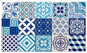 Seaside dekoratív matrica szett, 15 darab, 20 x 20 cm - Ambiance