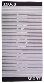 Sport Szürke strandtörölköző