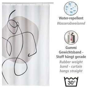 Zuhanyfüggöny 180x200 cm Ladyline – Wenko