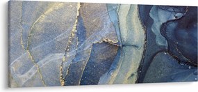 Kép - Absztrakció alkoholos tintával (120x50 cm)