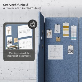 akusztikus falpanel SADIE Frozen Lake 280/145 cm