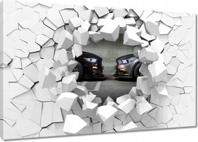 Vászonkép 60x40 Face to face Mustang