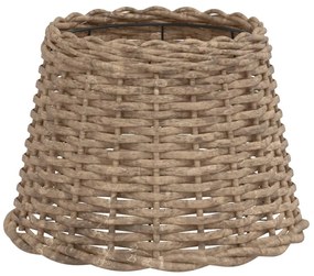 barna fonott lámpaernyő Ø30 x 20 cm