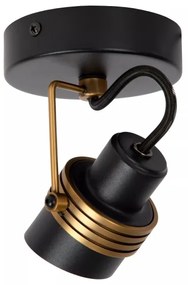 Lucide 34944/01/30 - Spotlámpa TUNDRAN 1xGU10/5W/230V fekete