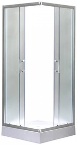 Spirit Matt 90x90 cm szögletes zuhanykabin, zuhanytálcával