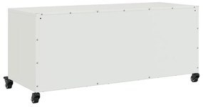 fehér acél TV-szekrény 100,5 x 39 x 43,5 cm