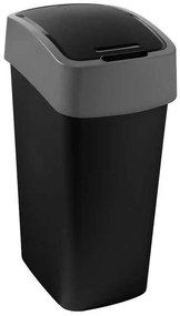 CURVER FLIPBIN Hulladék tároló 45L - fekete (29x65x38 cm)
