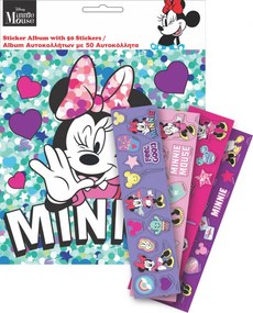 Disney Minnie Looking matricás album 50 db matricával