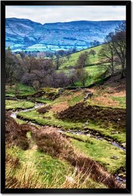 Poszterek keretben 40x60 Patak a hegyekben