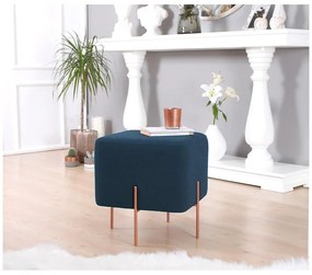 Sötétkék puff Copper – Artie