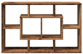 antik fa szerelt fa fali polc 85 x 16 x 52,5 cm