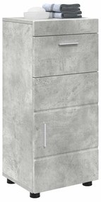 Fürdőszoba Székény TULUM Beton szürke 37 x 31,5 x 82 cm Faanyag