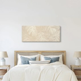 Kép - A textúra levelei (120x50 cm)